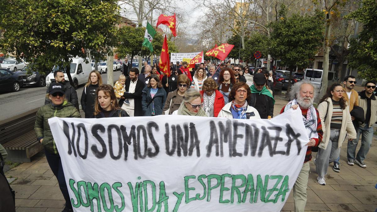 Manifestación contra el racismo y la xenofobia en Córdoba.