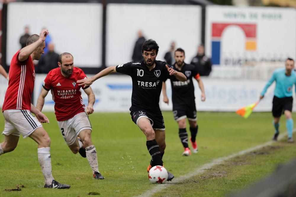 El partido entre el Lealtad y el Mirandés, en imágenes