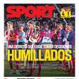 Esta es la portada SPORT de hoy, lunes 15 de enero de 2024