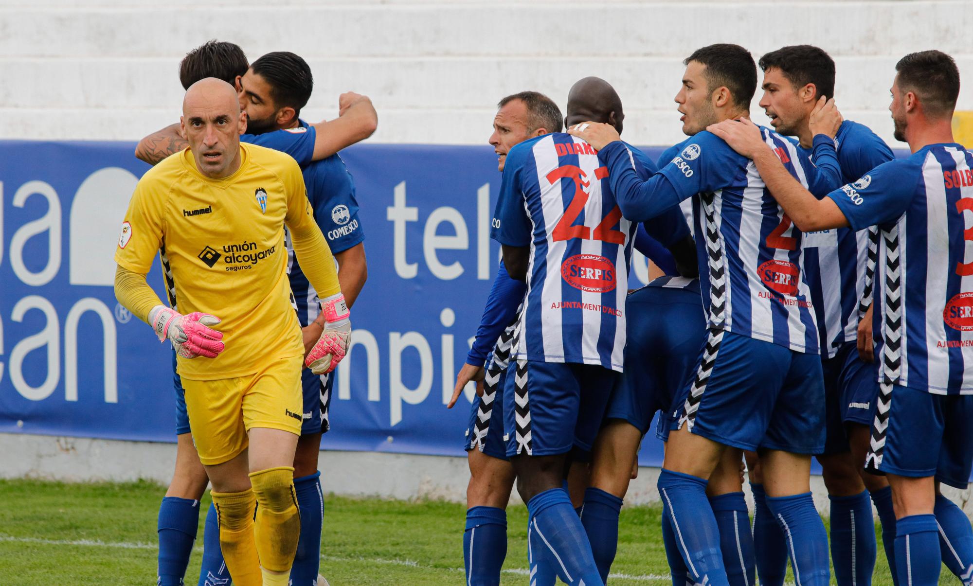 El Alcoyano suma un punto que sabe a poco ante el Nàstic (1-1)