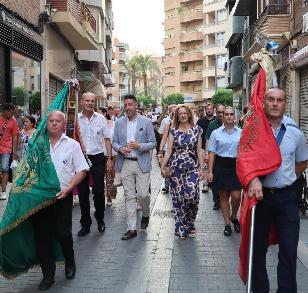 La alcaldesa, Amparo Folgado, y el concejal de Cultura, Aitor Sánchez.