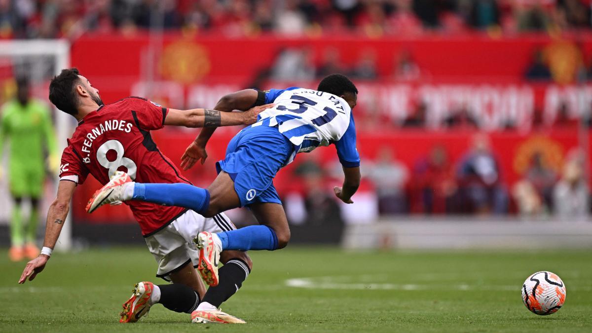 Ansu Fati durante su estreno ante el Manchester United