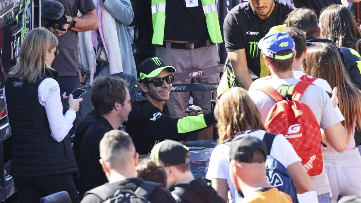 Rossi acaparó la atención el pasado año en el Festival de la Velocidad de Barcelona y este fin de semana repite en el Circuit