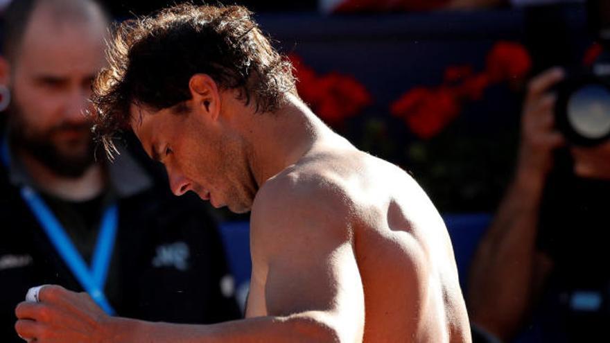 Nadal votó por correo antes de jugar contra Ferrer