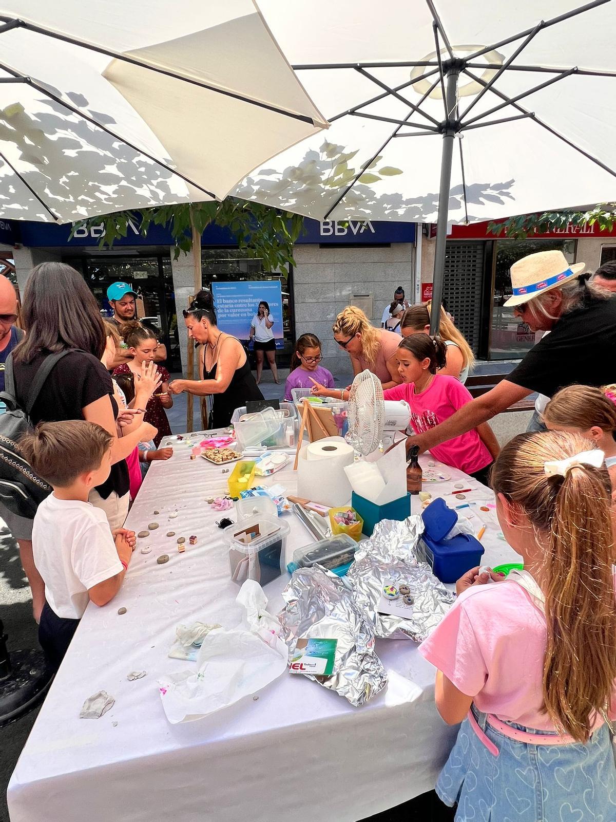 Actividades infantiles en la Mostra.