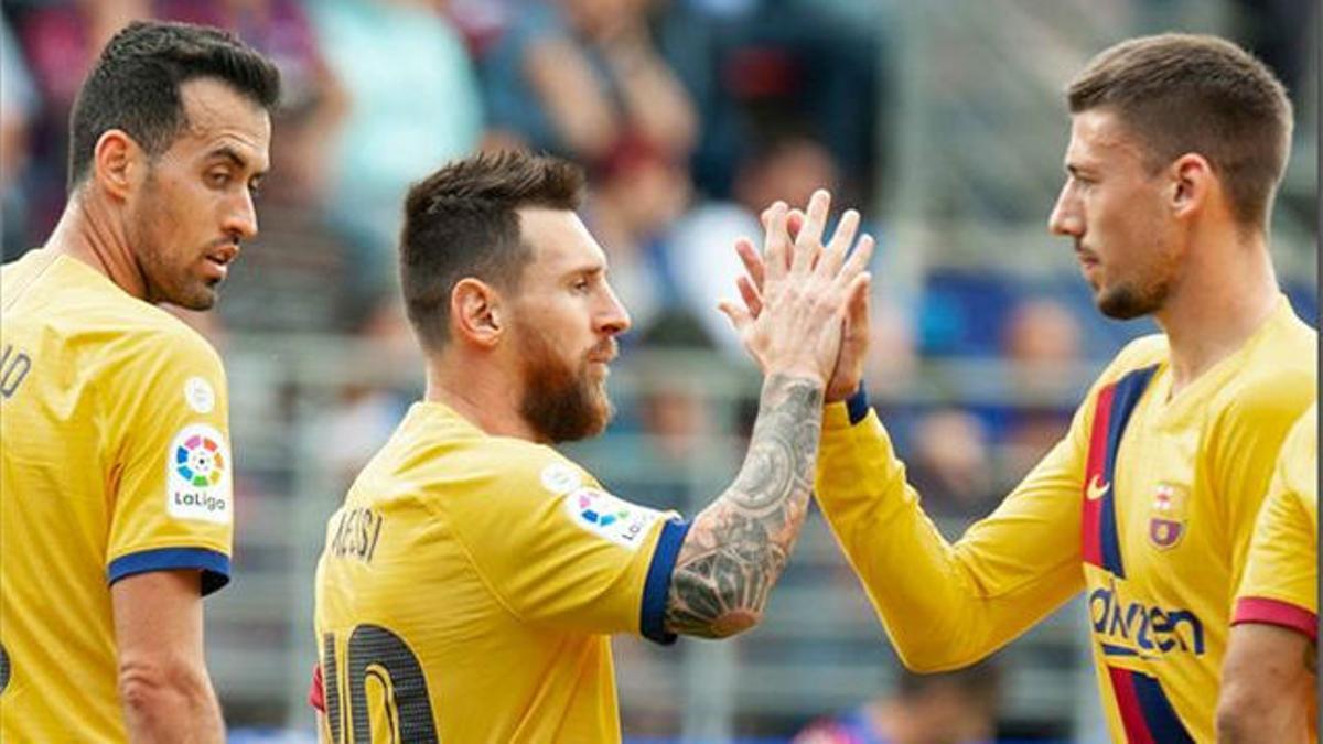 Lenglet, sobre Messi: "Es muy sencillo, y nos ayuda cada día"