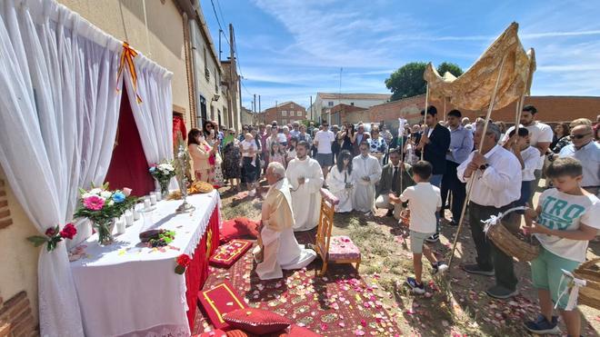 El Corpus Christi impregna de devoción los pueblos de Zamora