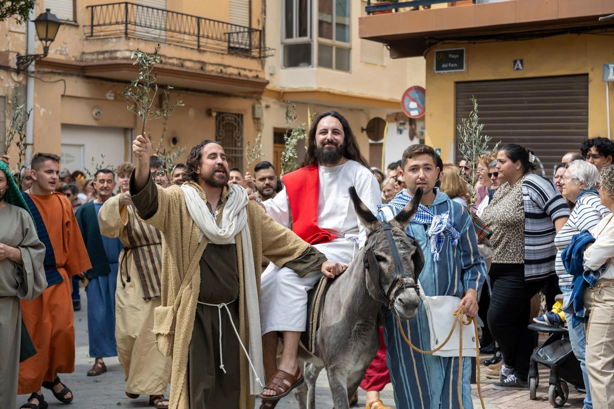 La Pasión de Benetússer abre sus representaciones en el Domingo de Ramos