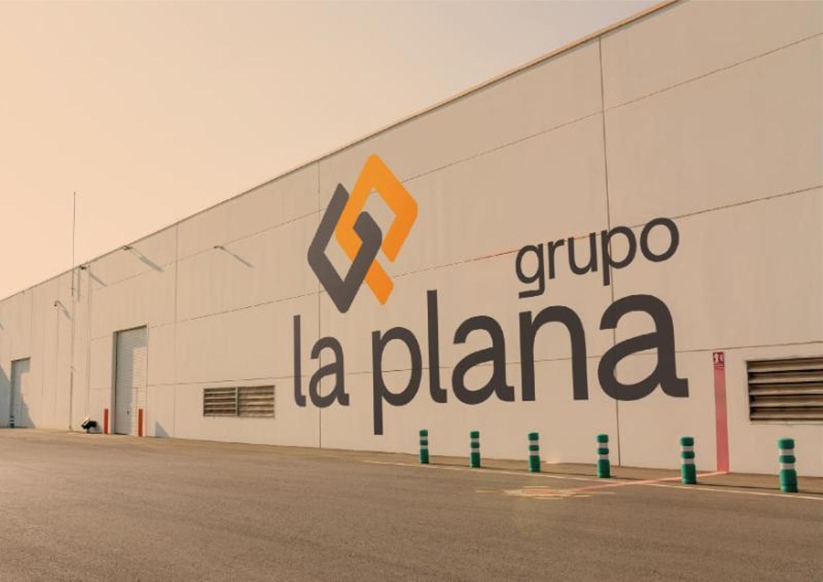 Nuevo logo de Grupo La Plana