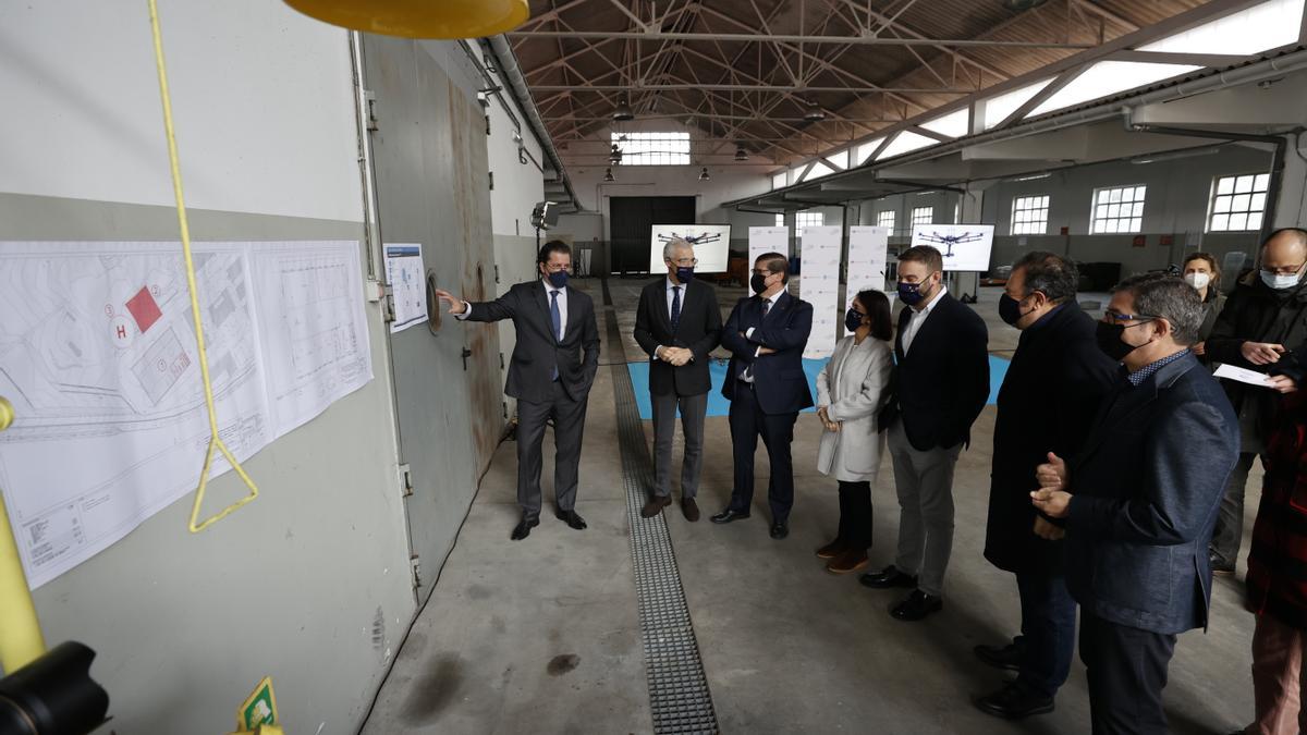 Visita a la nave para el Galaxy-Lab en la Ciudad de las TIC