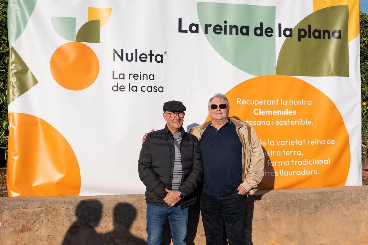 Llombart, a la derecha, en el primer corte de Nuleta en 2023.