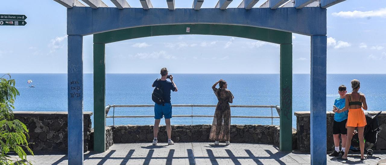 Procesión playera en el sur de Gran Canaria