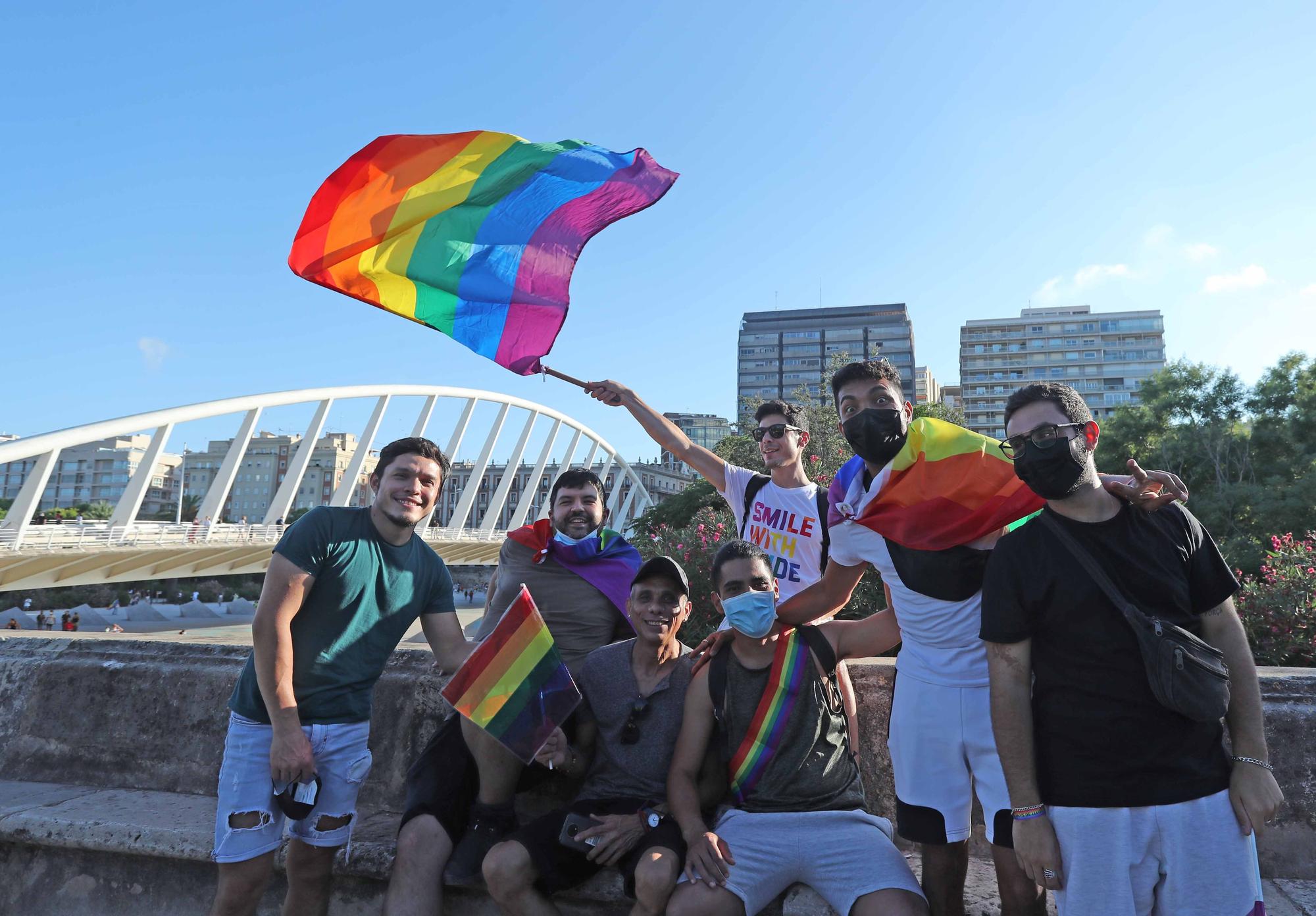 El dia del Orgullo LGTBI+ en València, fue una fiesta