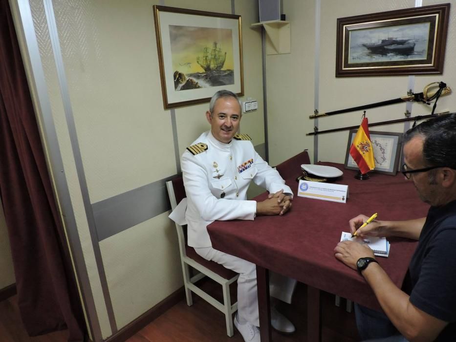 Jornada de puertas abiertas en Águilas con la Armada