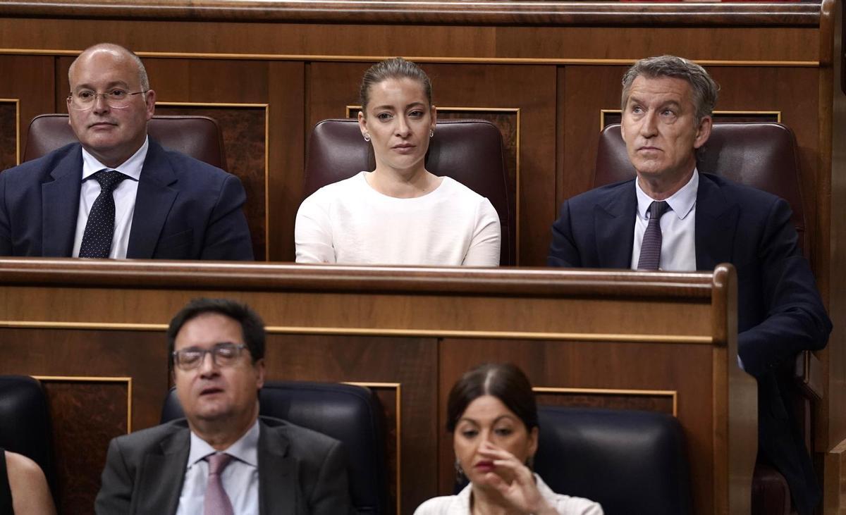 La sesión del Congreso con la comparecencia de Pedro Sánchez, en imágenes. La sesión del Congreso con la comparecencia de Pedro Sánchez, en imágenes.
