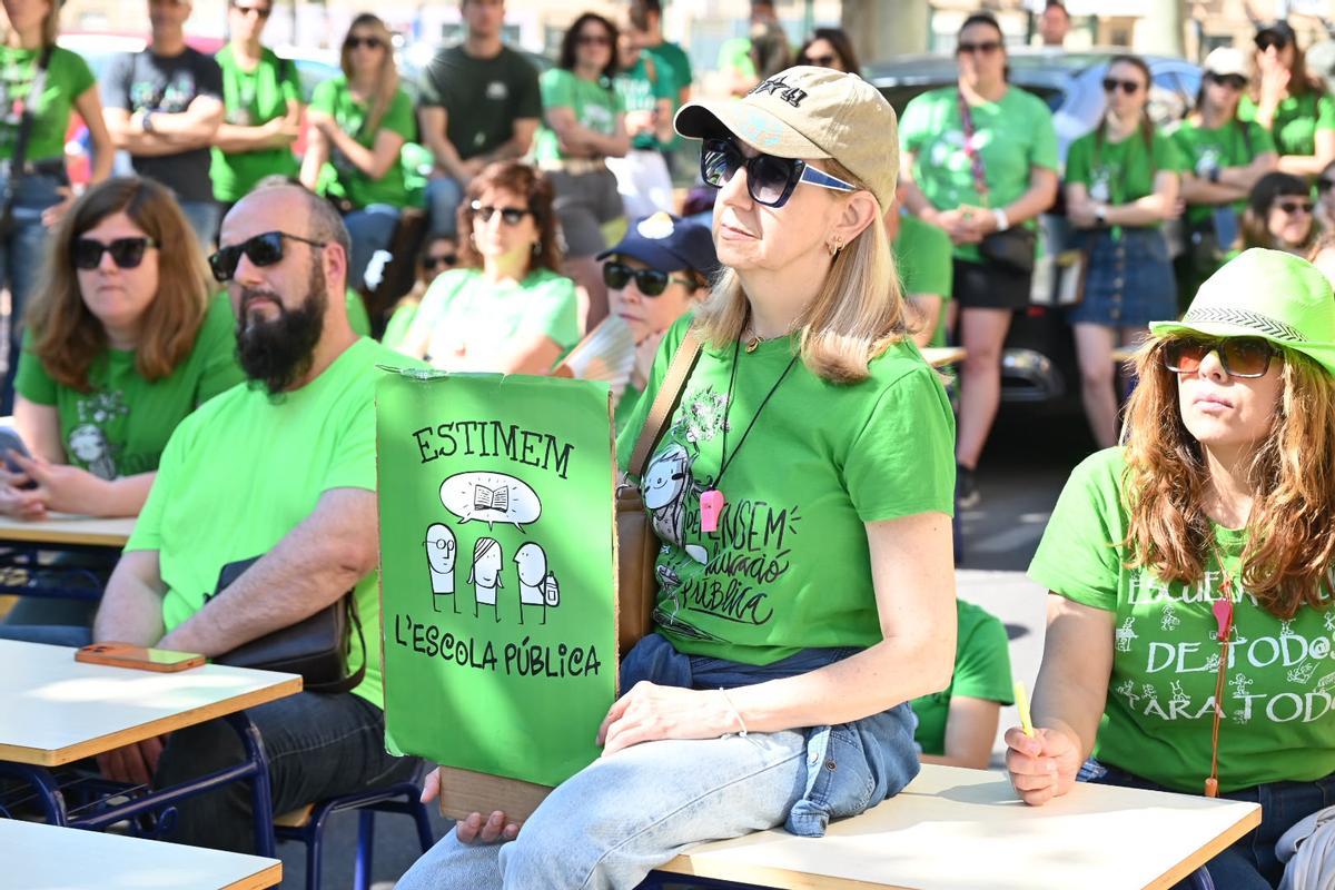 Huelga educativa en Vila-real
