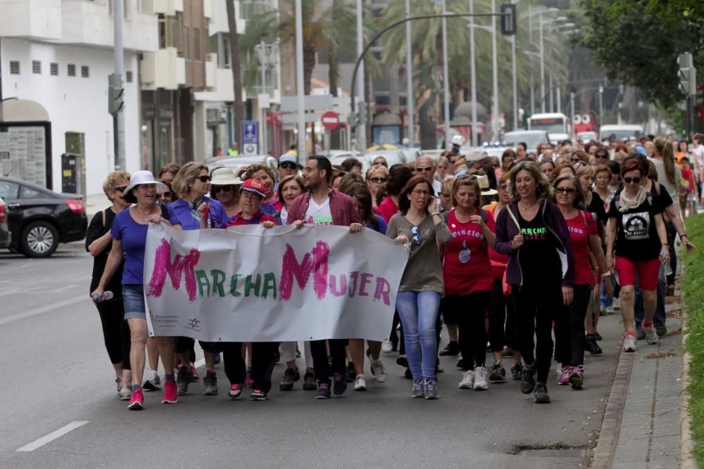 Marcha de la Mujer en Cartagena