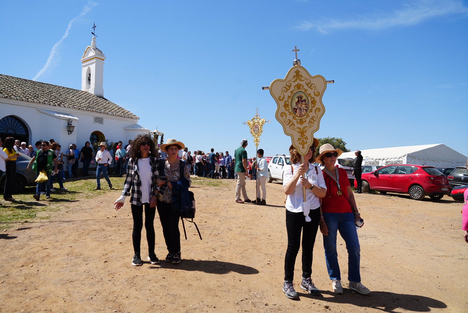 La romería de la Virgen de la Antigua en Hinojosa del Duque, en imágenes