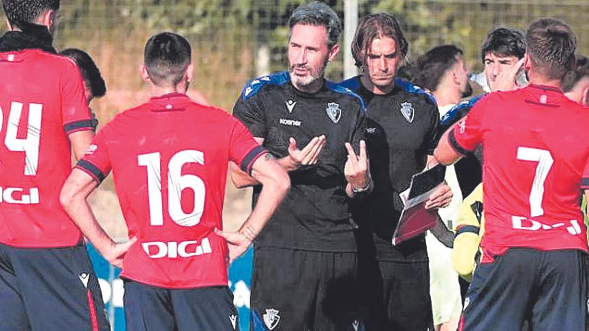 Vicente Moreno, entrenador de Osasuna.