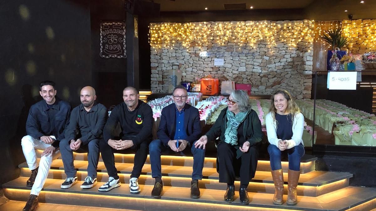 Presentación de la fiesta solidaria 'Pacha con los Niños' en la discoteca Pacha Ibiza.