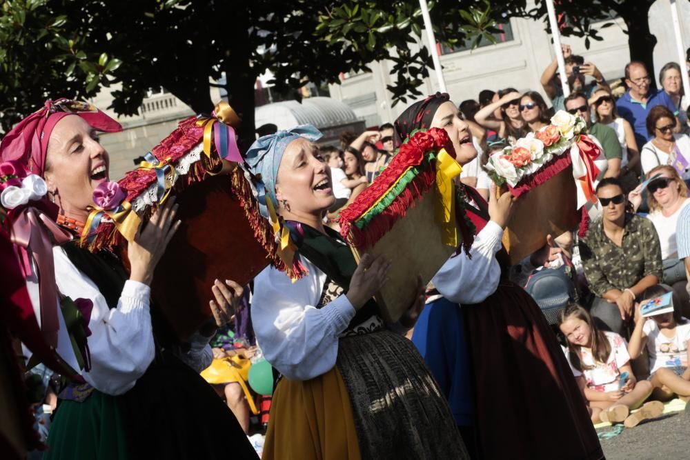 Desfile del Día de América en Asturias