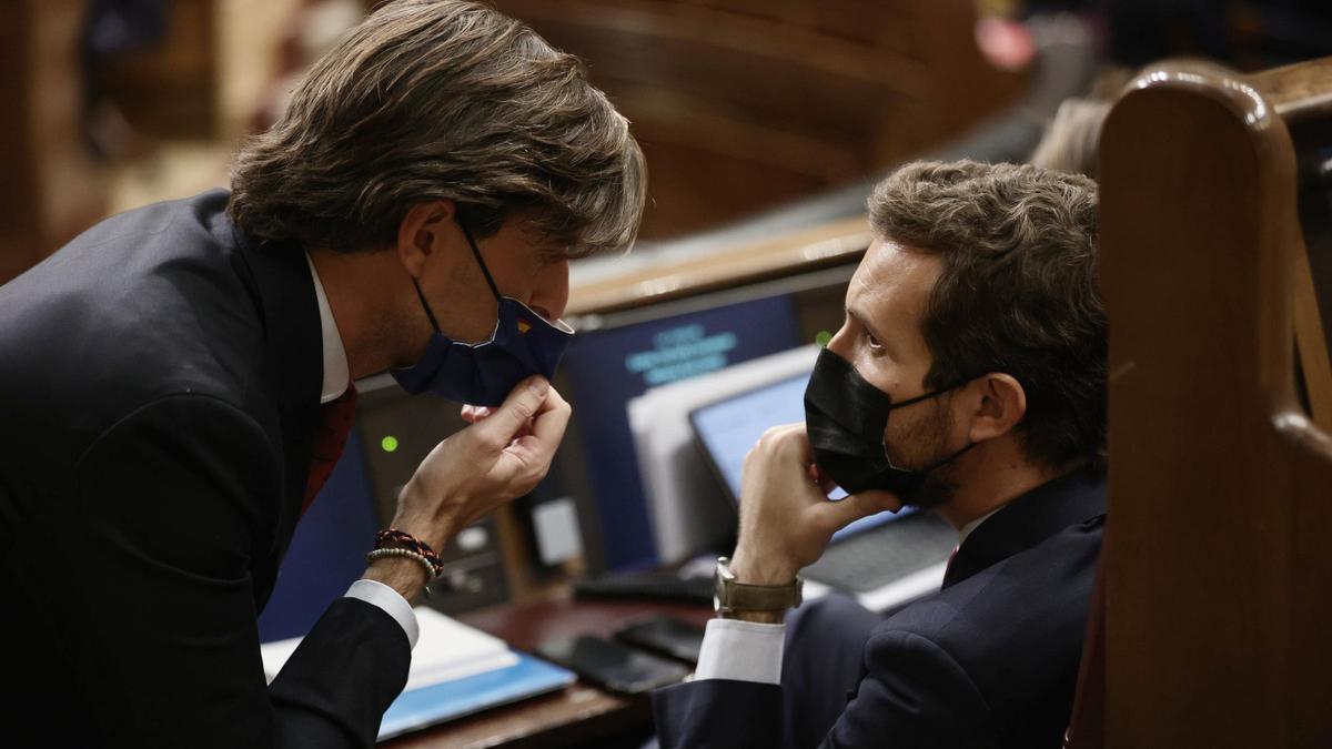 Pablo Montesinos y Pablo Casado.