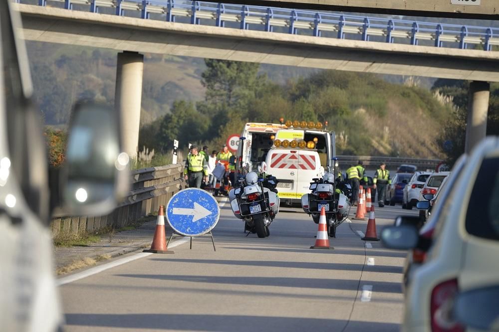 Accidente en Avilés