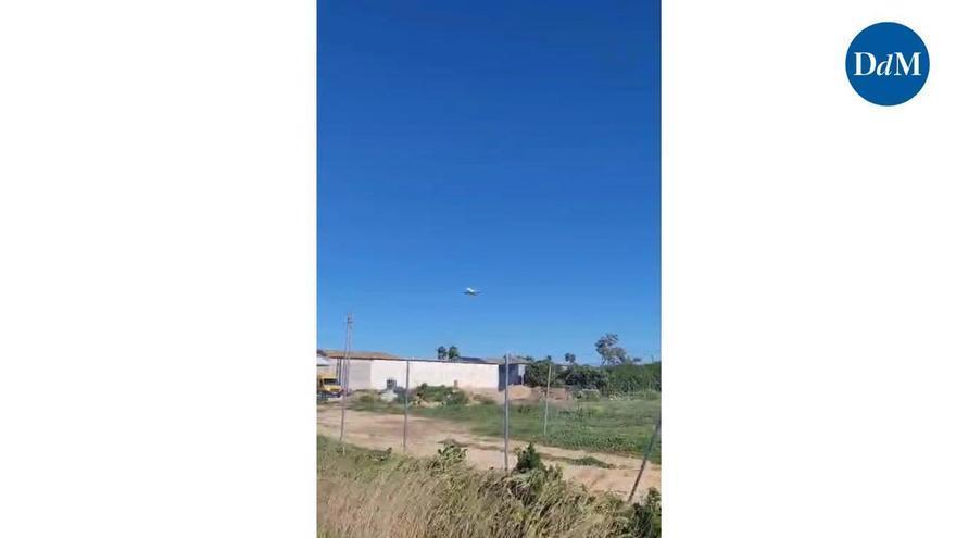 VIDEO | Aviones abortan el aterrizaje en el aeropuerto de Palma segundos antes de tocar tierra debido al fuerte viento por la borrasca Nils
