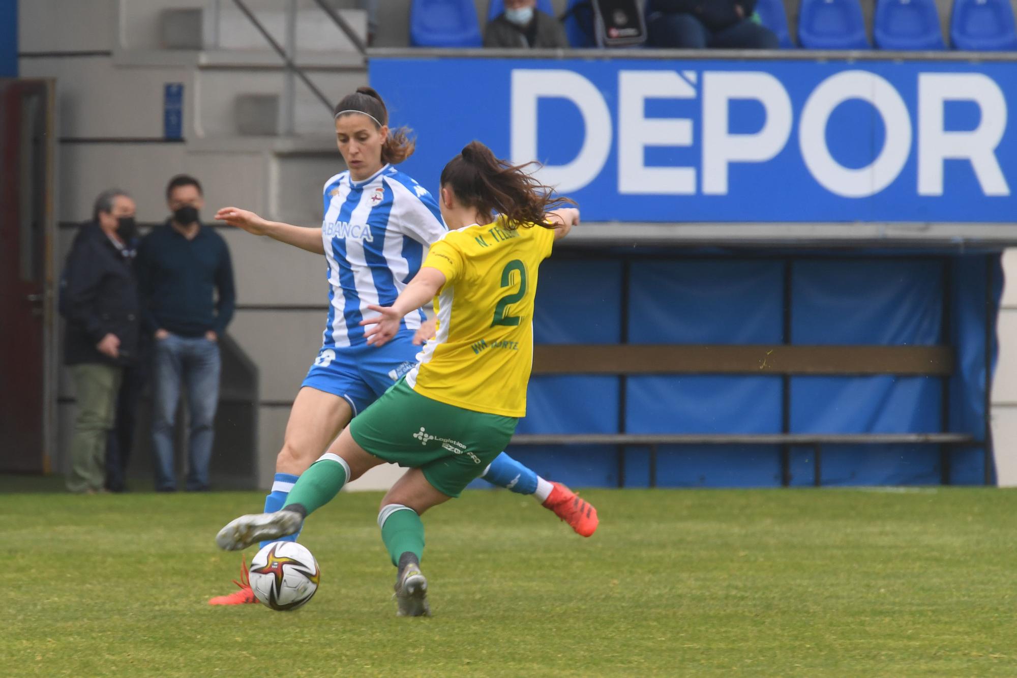 El Dépor Abanca le gana 3-1 al Pradejón en Abegondo