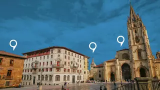 Los pisos turísticos se disparan en Oviedo: ya son casi un millar y toman el entorno de la Catedral