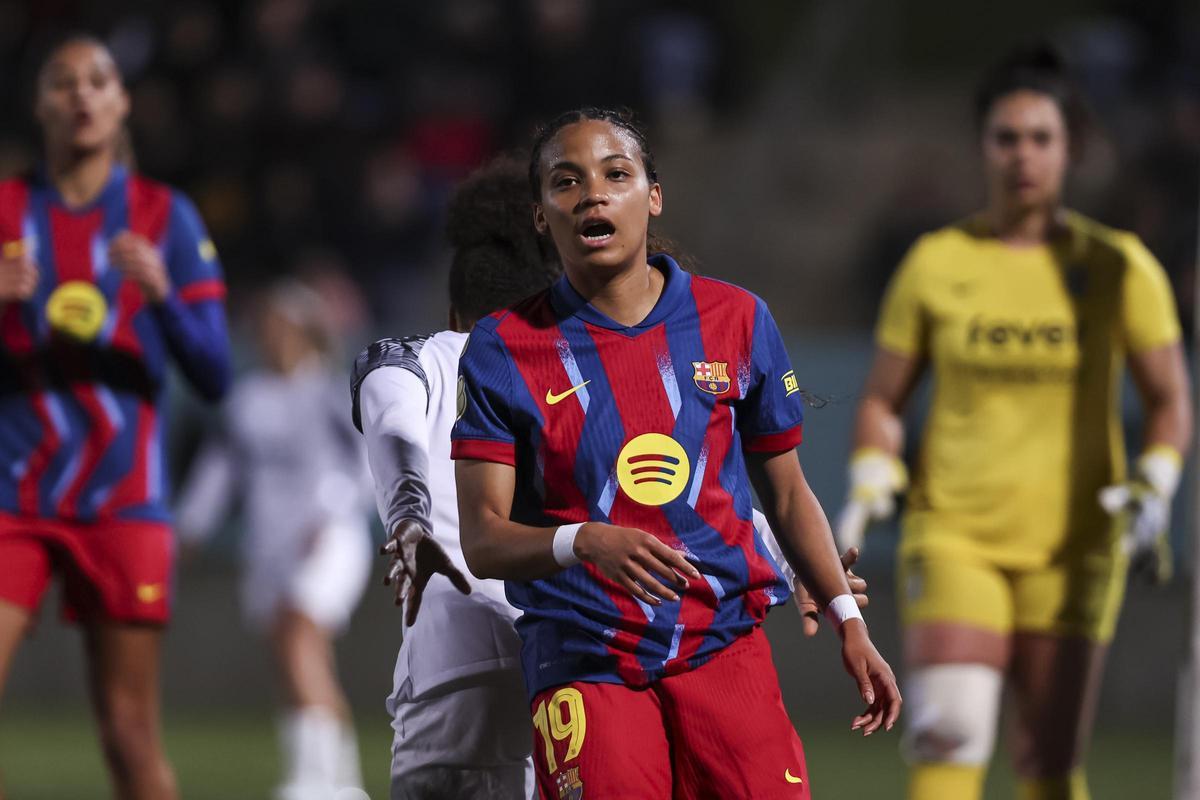 El Barça no pudo pasar del empate ante el Levante Badalona en la ida de las semifinales de la Copa de la Reina