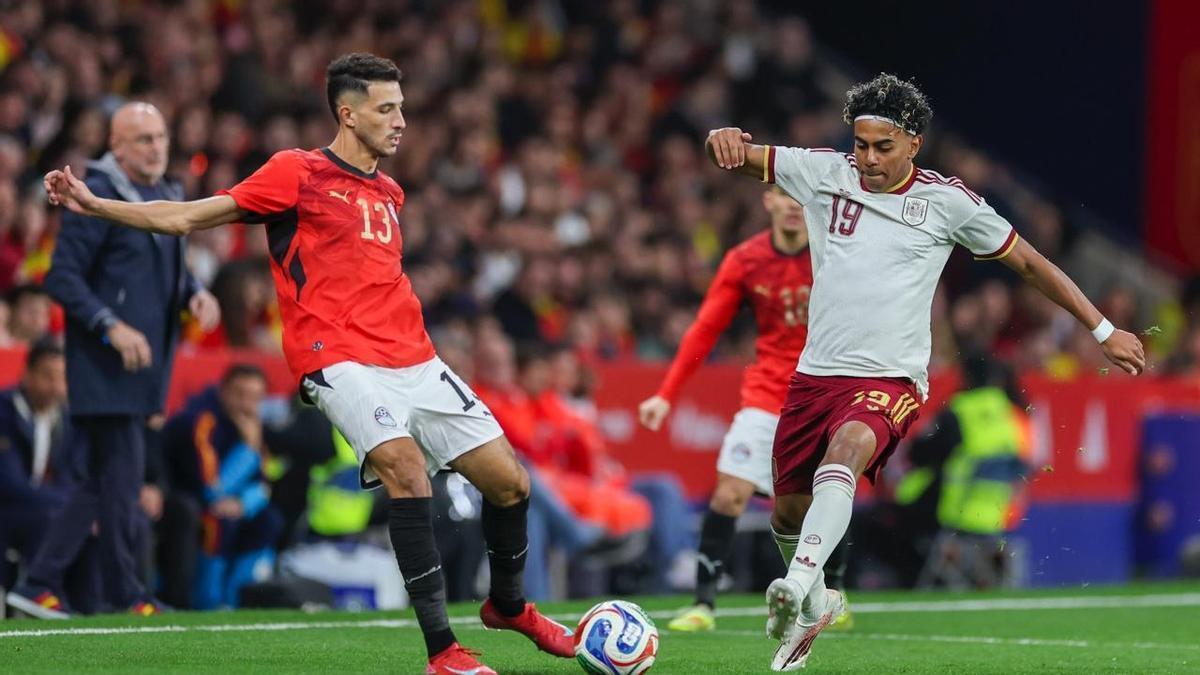 España y Egipto firman las tablas sin estrenar el marcador