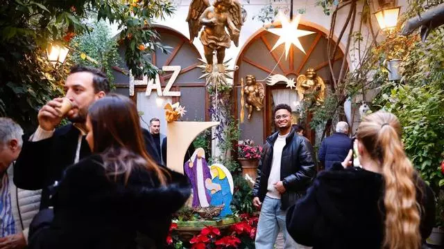 Última jornada navideña en los patios