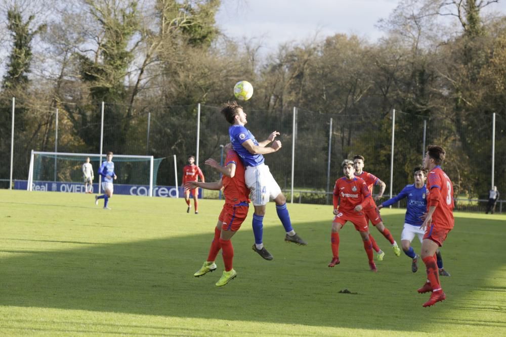 Oviedo Vetusta-Getafe B (2-1)