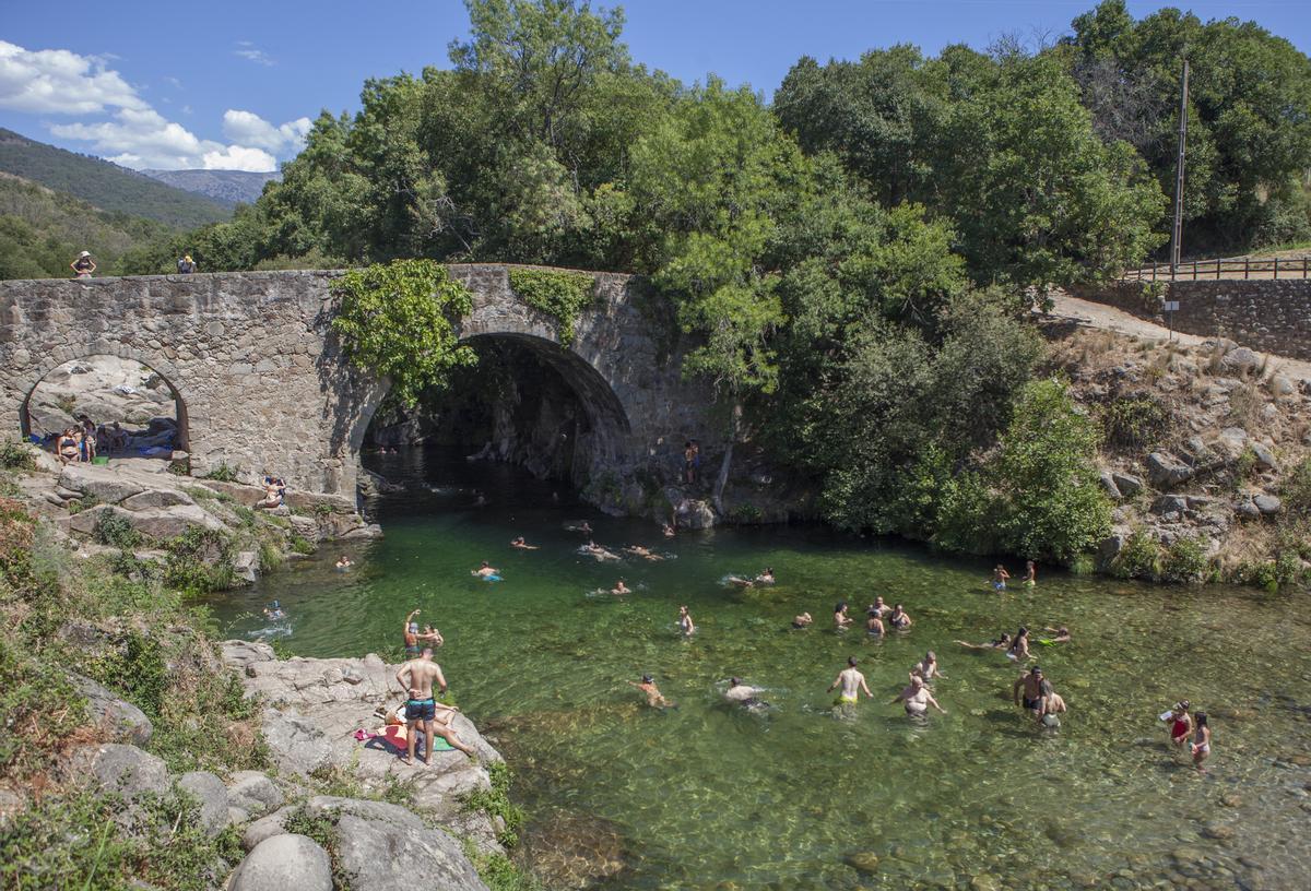 Piscina natural en Losar de la Vera