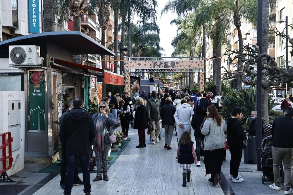 Llenazo en la Feria de Sant Blai en Torrent