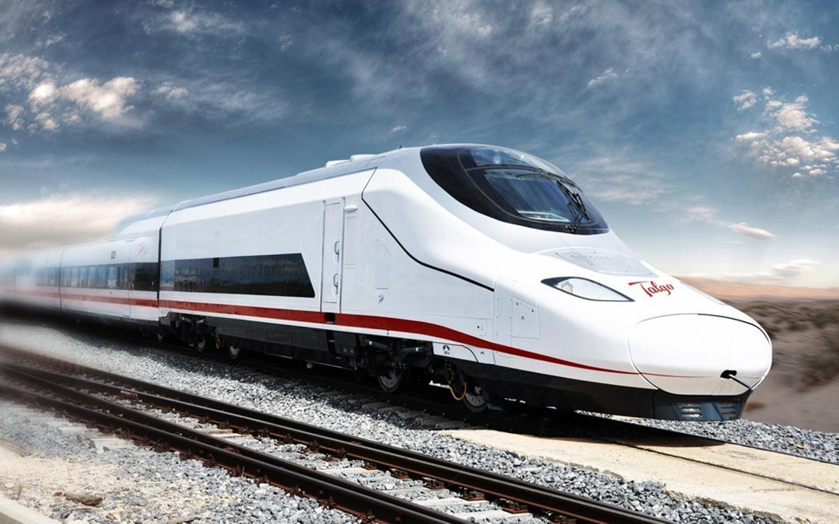 Tren AVE de Talgo, Avril.