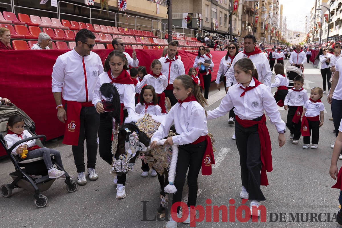 Fiestas de Caravaca | Desfile infantil del Bando de los Caballos del Vino
