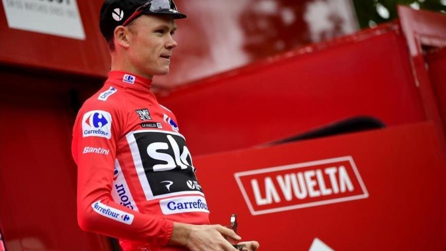 Chris Froome demuestra en la Vuelta a España que no es de este mundo