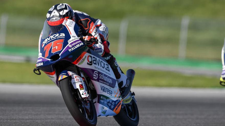 El gironí Albert Arenas (KTM) encapçalarà la tercera fila, setè, a Moto3