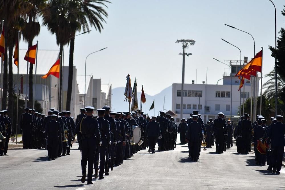 Acto de jura de bandera en la Academia General del Aire