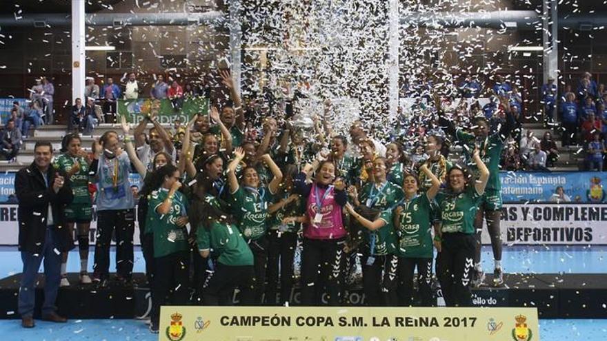 Balonmano: El Rocasa Gran Canaria vence en la final de la Copa de la Reina