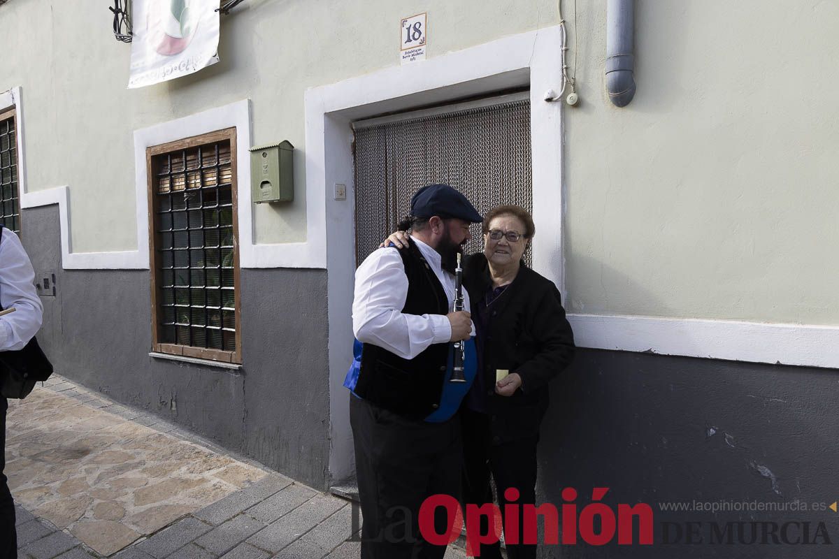 Corporación, Cofradía y Bandos realizan la 'Pedimenta' en Caravaca
