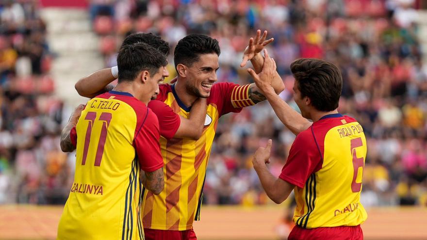 La selección catalana podría disputar un partido amistoso contra Palestina