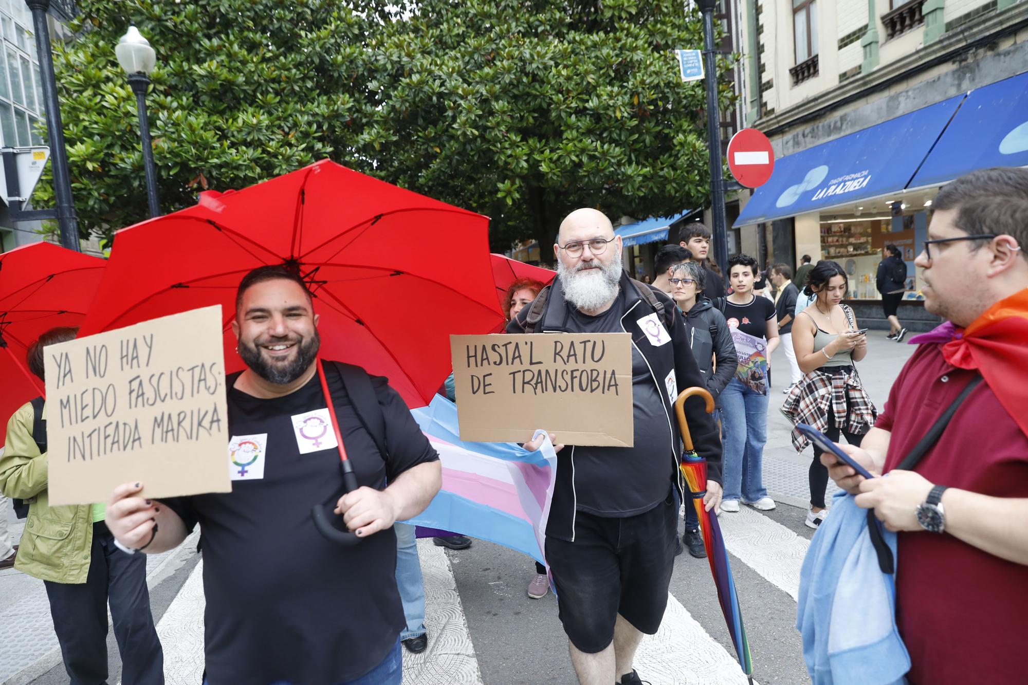 En imágenes: así fue la manifestación del orgullo LGTB en Gijón