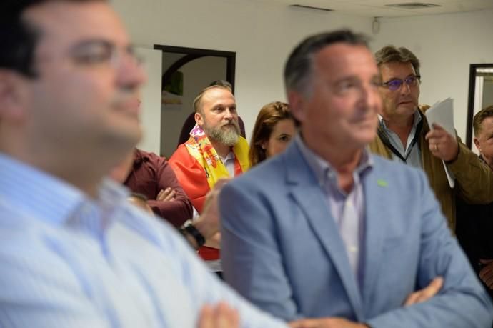 LAS PALMAS DE GRAN CANARIA. SEDE ELECTORAL DE VOX  | 28/04/2019 | Fotógrafo: José Carlos Guerra