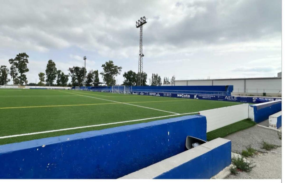 Una imagen de la instalación deportiva en Oliva
