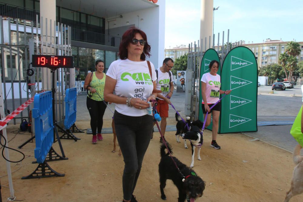 El Parque Huelin ha acogido la primera edición de un evento destinado a las mascotas y a sus dueños, con carreras en diversas categorías, actividades gratuitas y numerosos stands