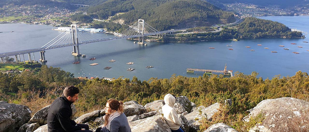 El puente de Rande forma parte del paisaje de la Ría de Vigo