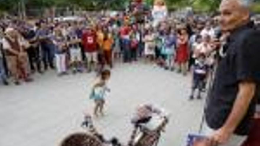 Inauguració del parc de Núria Terés